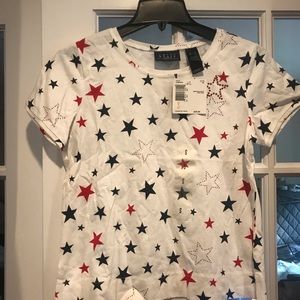 Liz Claiborne NWT Polka Dot Flowy Top Size S